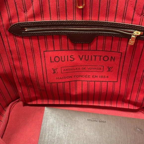 Authentic Louis Vuitton neverfull MM - Picture 15 of 16